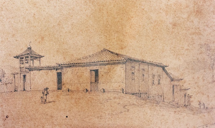 Aldeamento Indígena São Pedro de Alcântara. Franz Keller, 1865. Impressora Paranaense, domínio público