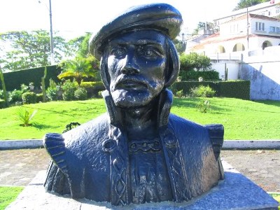 Busto de Estácio de Sá, fundador do Rio