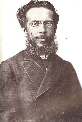 Machado de Assis e Joaquim Nabuco fundaram a Academia Brasileira de Letras (foto de Augusto Malta / Biblioteca Nacional)