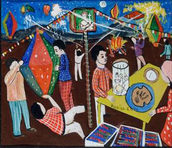 [i]Noite de São João[/i], 1946 (Foto: Jaime Acioli)