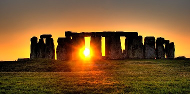 Stonehenge, estrutura feita para observação do céu, localizada no sul da Grã-Bretanha e datada do século III a.C. Wikicommons 
